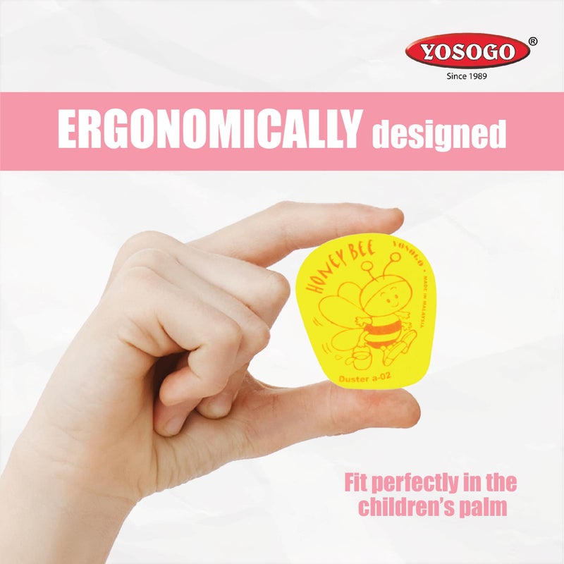 Yosogo Small Kiddy Dry Erase Whiteboard Eraser, Pack of 12 - Image 5